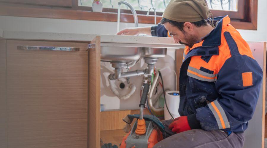 Professional tankless water heater installation in Houston, DE